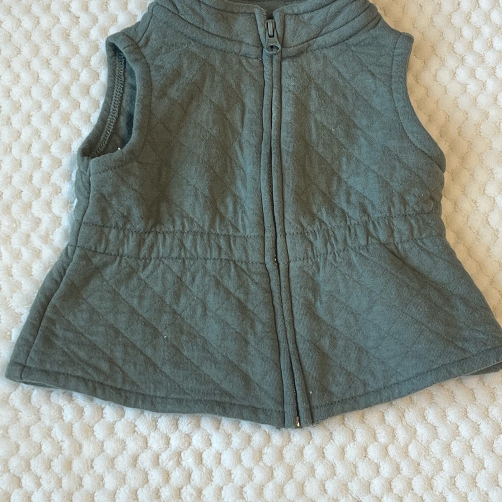 Carter's Quilted Vest - Green